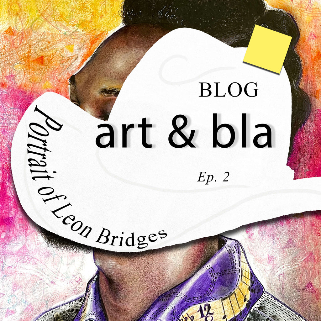 art & bla · Ep. 2 · Portrait Drawing of Leon Bridges