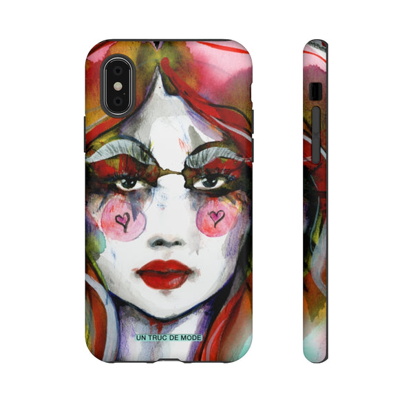 Carolines Face · iphone Tough Case