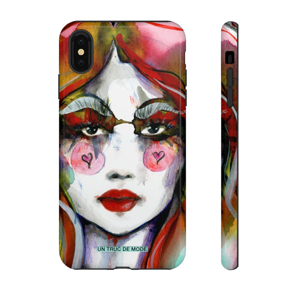 Carolines Face · iphone Tough Case