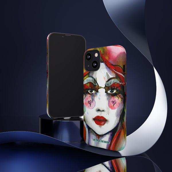 Carolines Face · iphone Tough Case