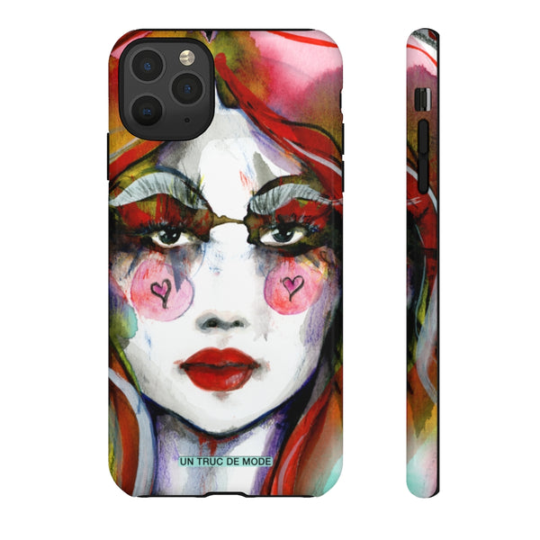 Carolines Face · iphone Tough Case