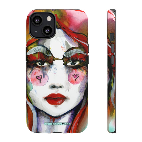 Carolines Face · iphone Tough Case