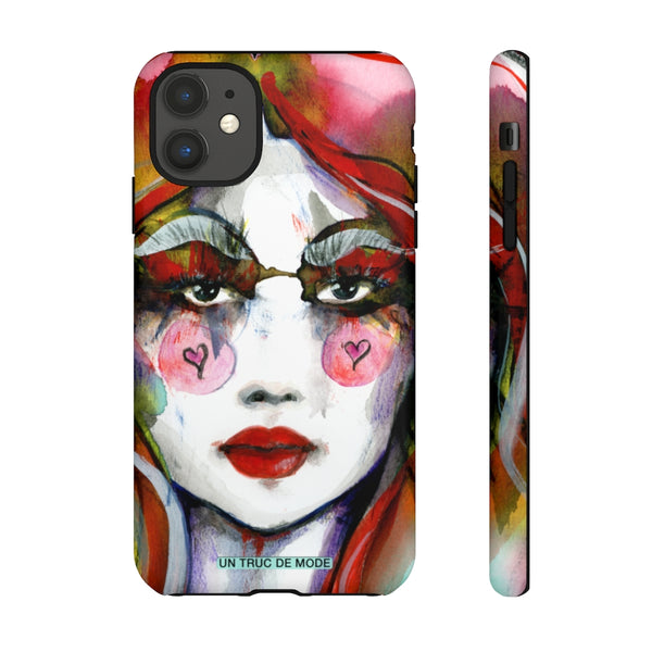 Carolines Face · iphone Tough Case