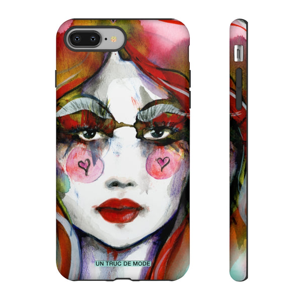 Carolines Face · iphone Tough Case