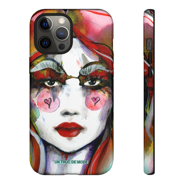 Carolines Face · iphone Tough Case