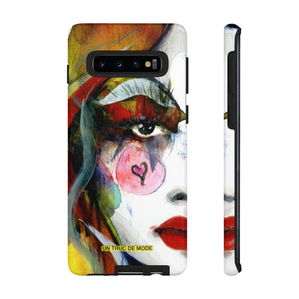 Carolines Half Face · Samsung Tough Case