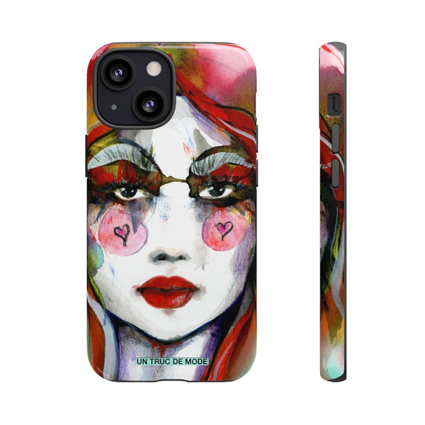 Carolines Face · iphone Tough Case