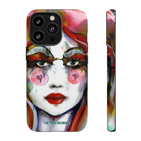 Carolines Face · iphone Tough Case