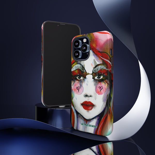 Carolines Face · iphone Tough Case