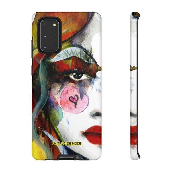 Carolines Half Face · Samsung Tough Case