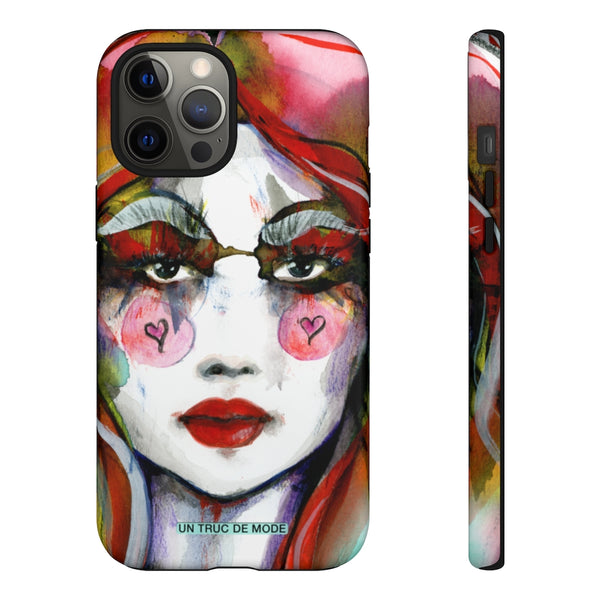 Carolines Face · iphone Tough Case