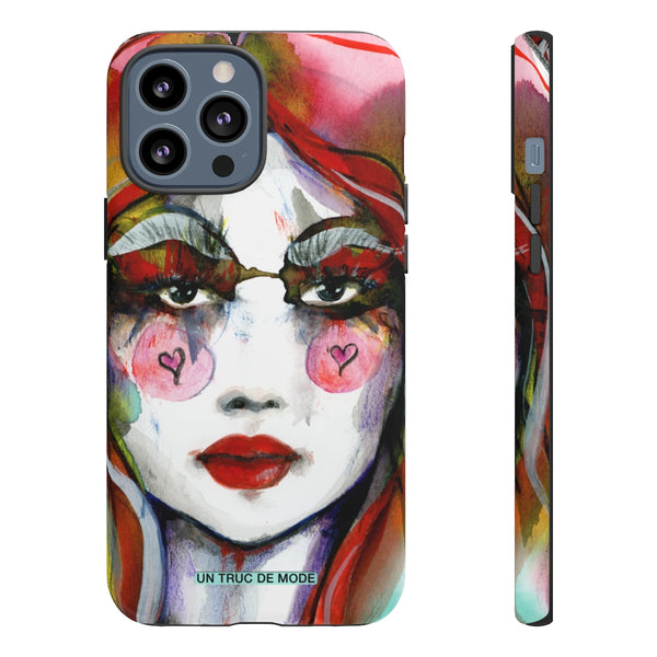 Carolines Face · iphone Tough Case