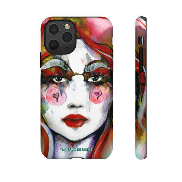 Carolines Face · iphone Tough Case