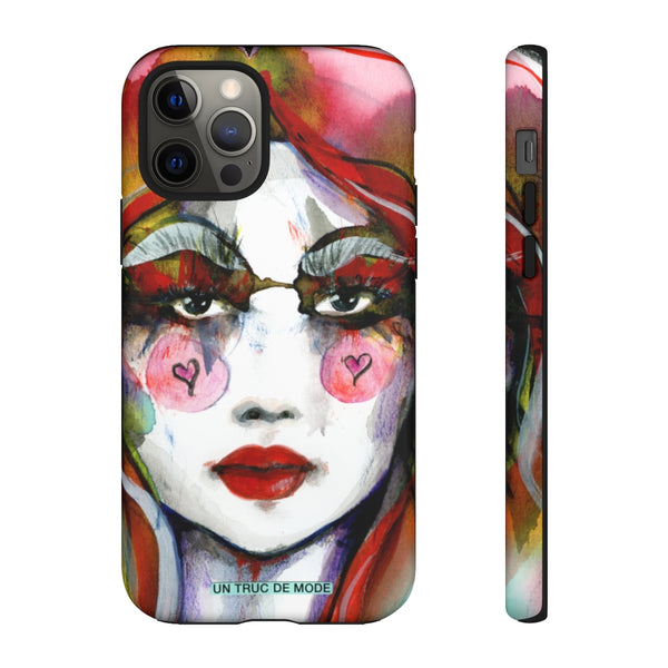 Carolines Face · iphone Tough Case